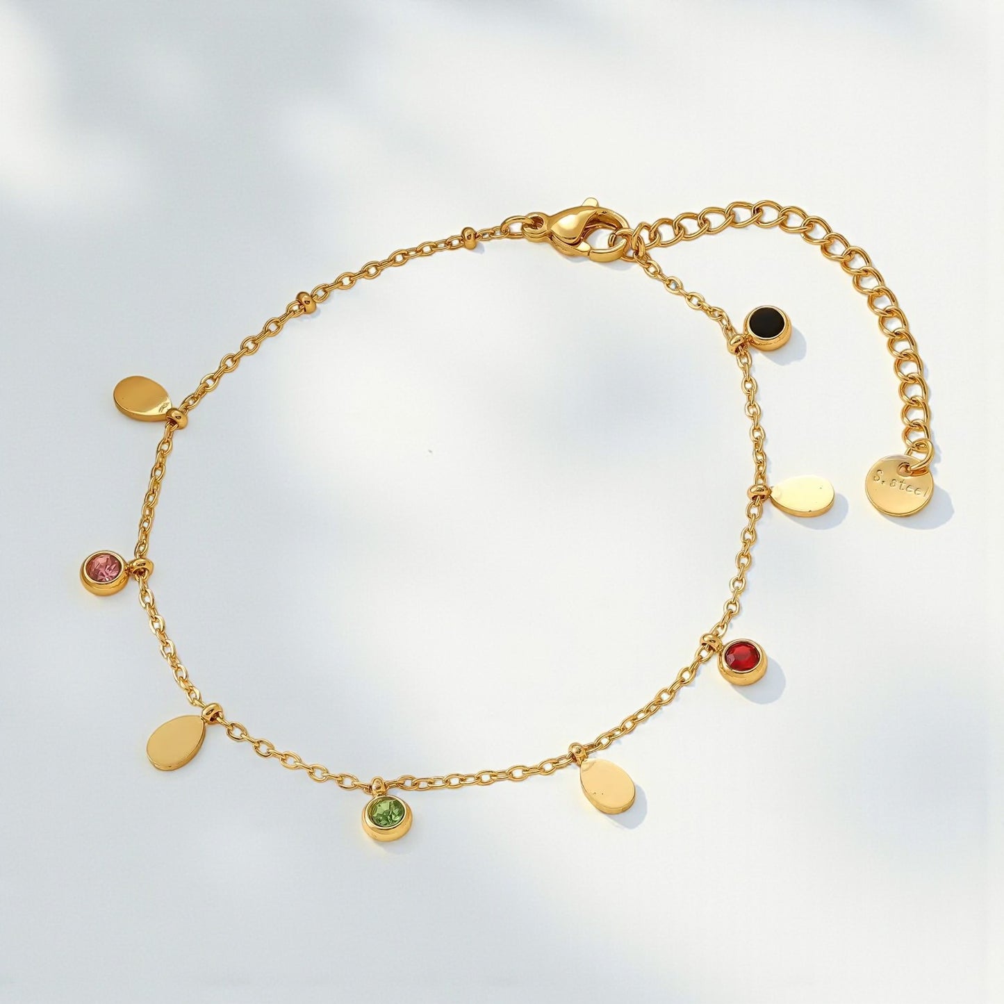 Color Pop Swarovski-Inspired Heart Bracelet