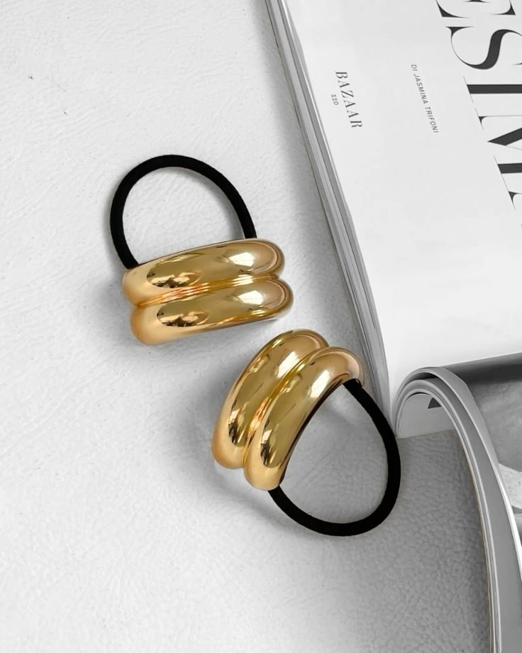 The Golden Cuff Hair Tie