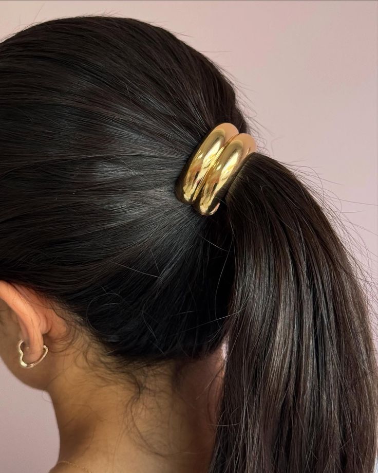 The Golden Cuff Hair Tie