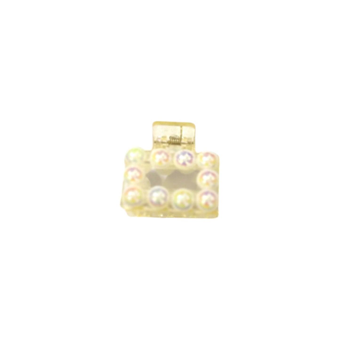Pearl-Adorned Claw Clip - Shine Bright