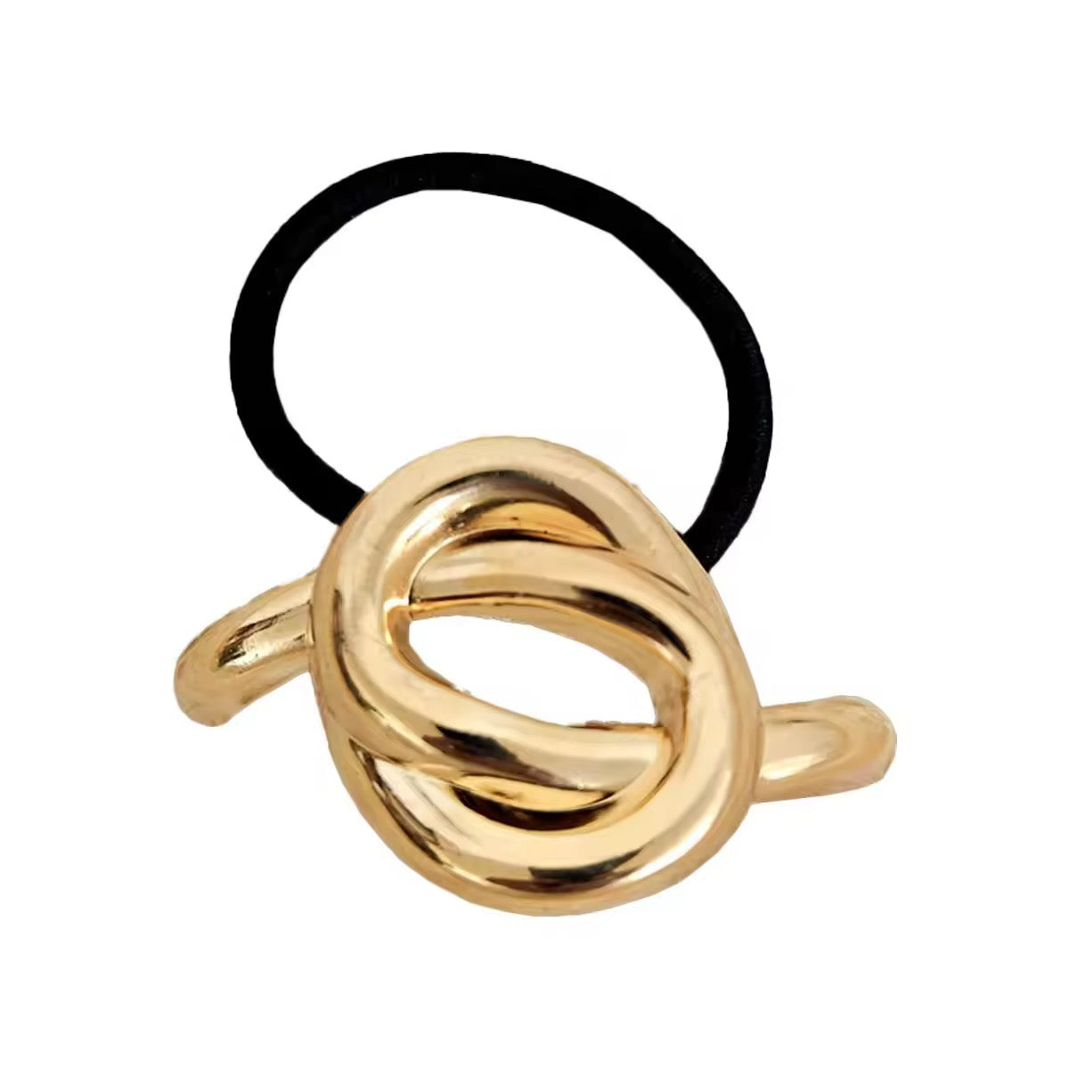 The Golden Knot Hair Tie
