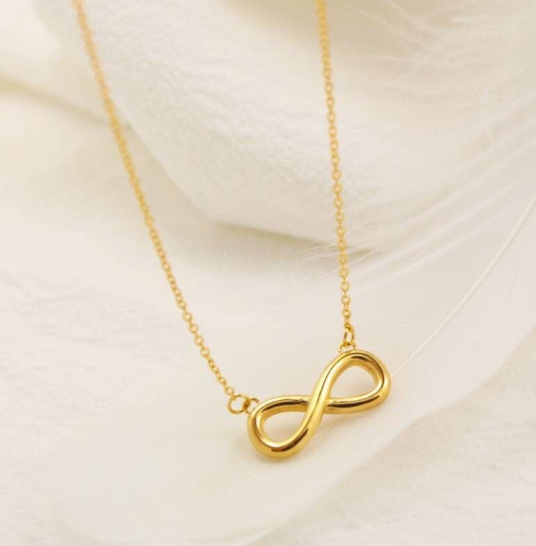 Infinity Luxe Set – 18K Gold Plated - Waterproof Jewelry
