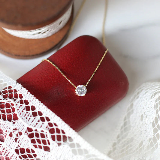 The Classic Solitaire Necklace