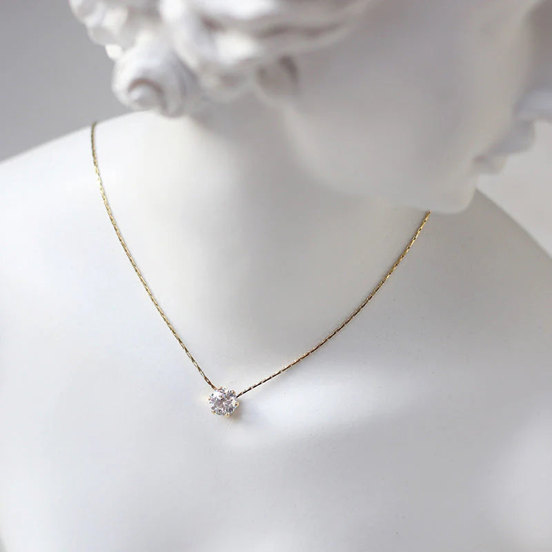 The Classic Solitaire Necklace