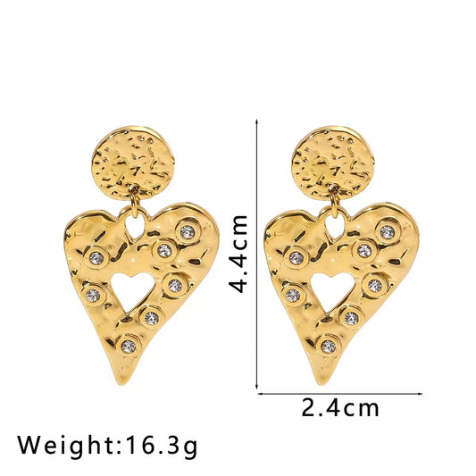 White & Pastels Vogue Heart Drops