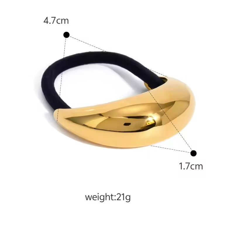 Gloss Boss Hair Cuff – Gold Edition