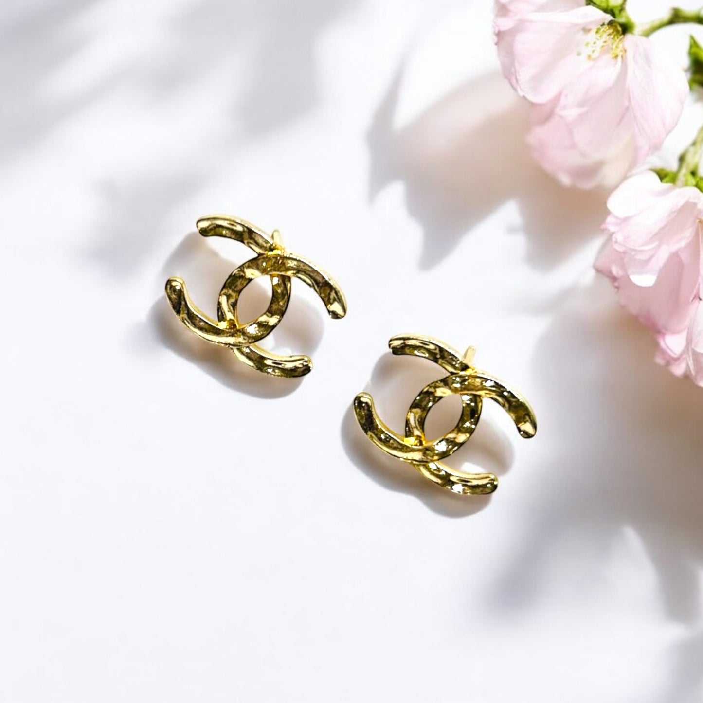 Double C Chanel-Inspired Earrings
