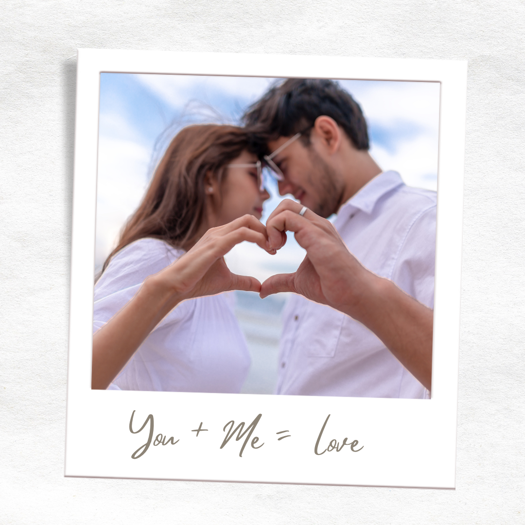 Personalized Polaroid Photo