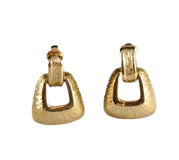 Vintage Door Knocker Earrings