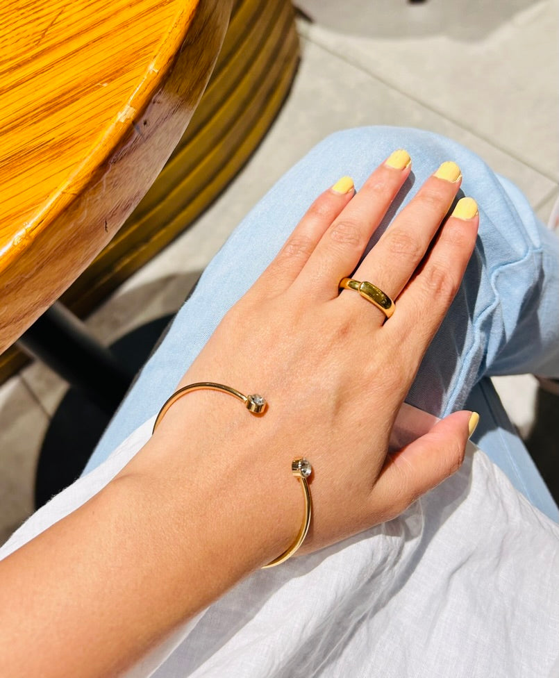 white & pastels trendy bracelets