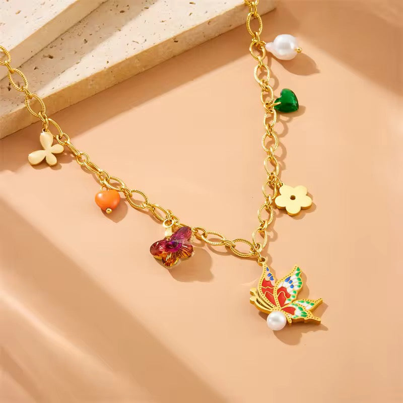 Beachside Butterfly Charms