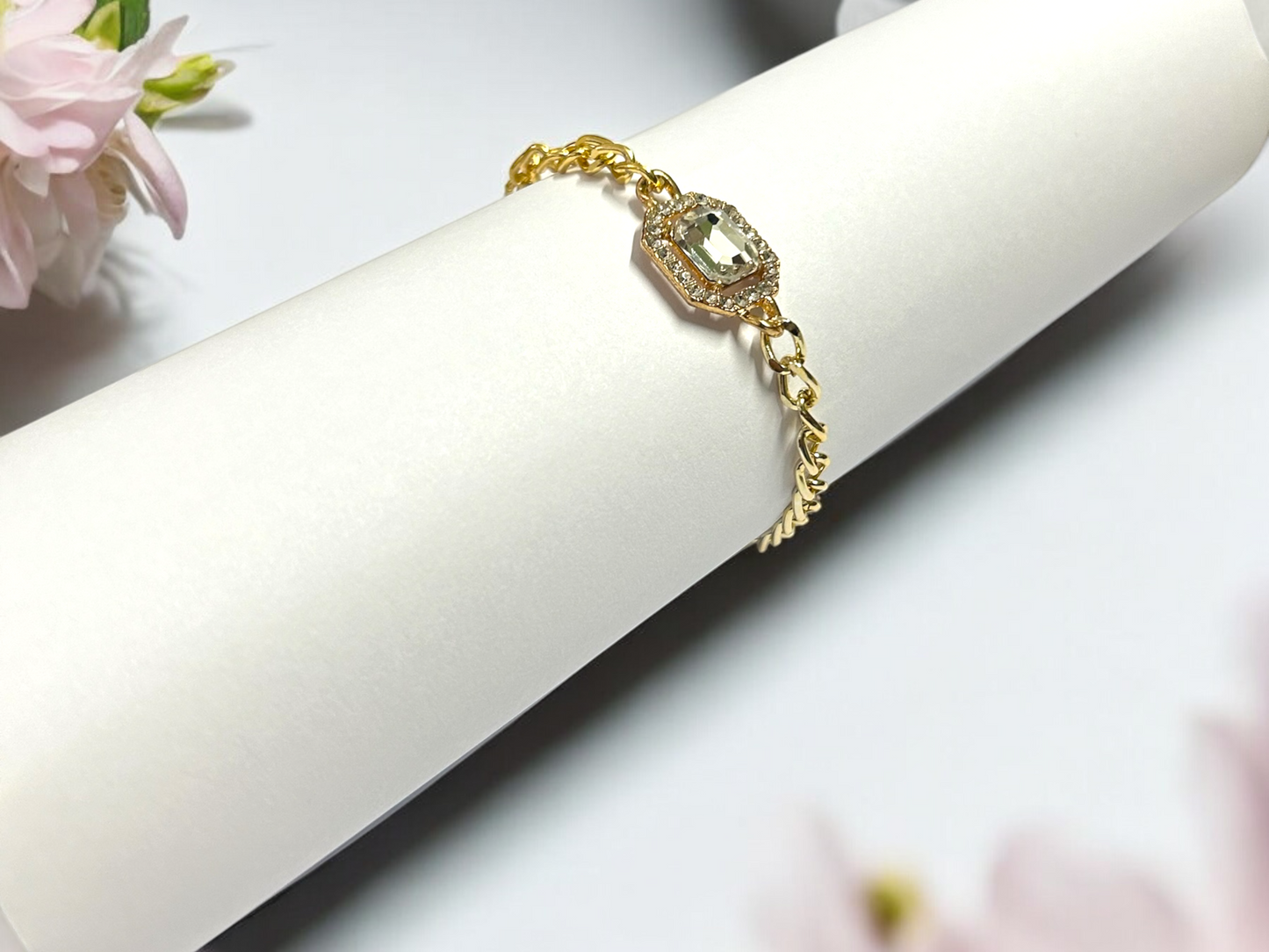 white & pastels aesthetic bracelets