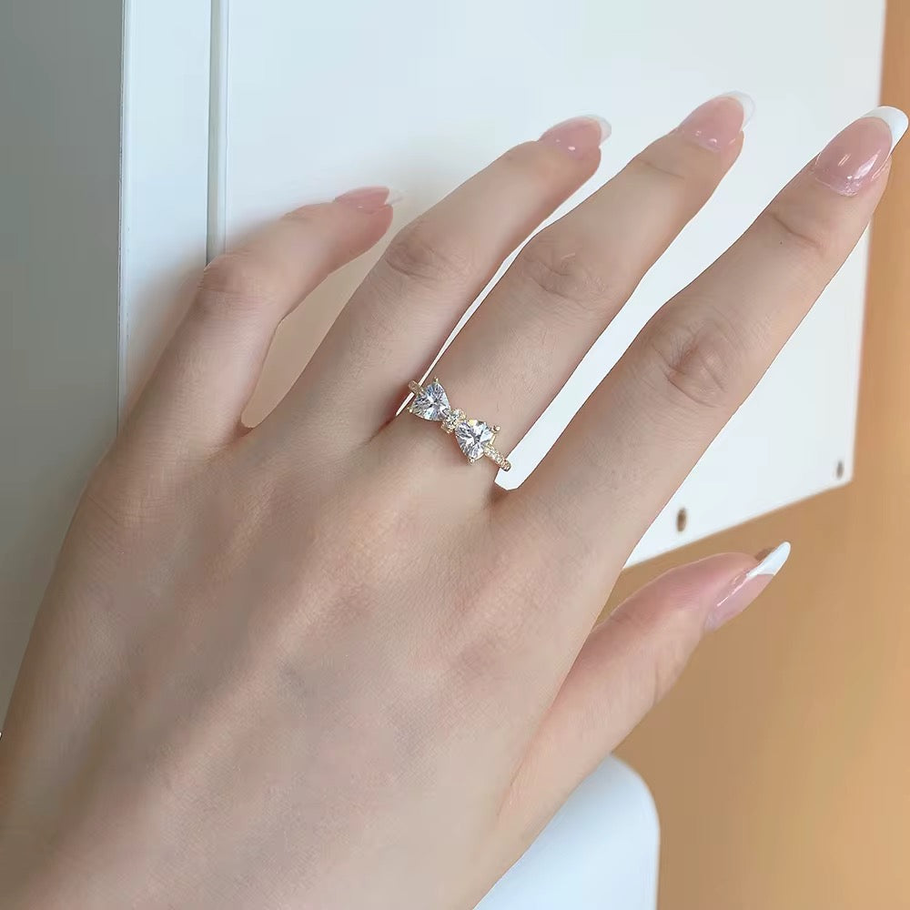 Bow-Tie Cartier-Inspired Ring
