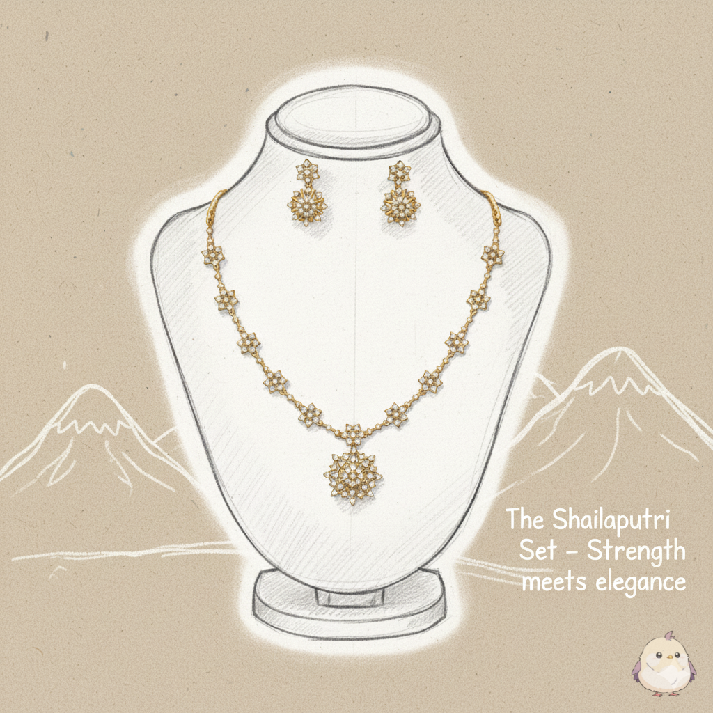 The Shailaputri Set – Strength Meets Elegance
