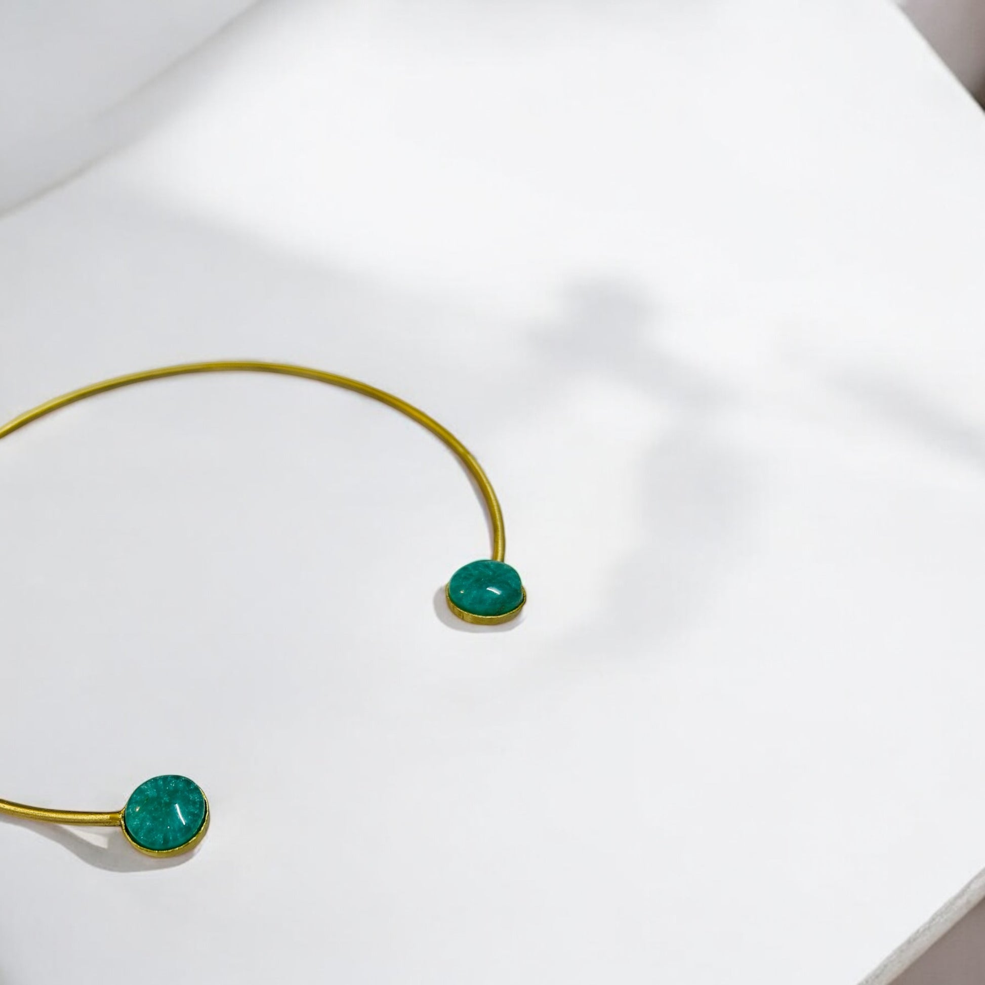 white and pastels affordable anti tarnish trendy brass necklace and fashion jewellery