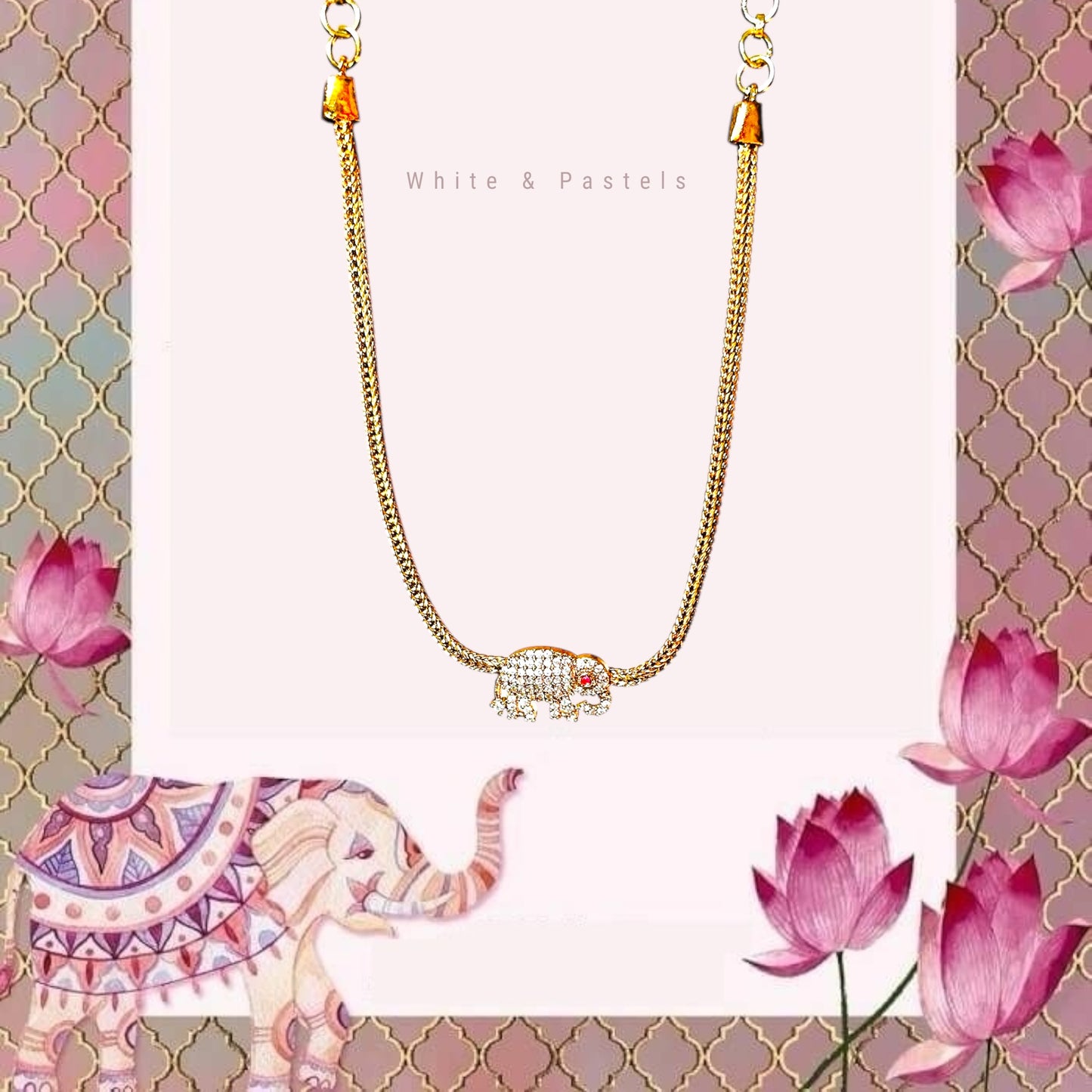 Hastika – Antique Elephant Jewelry Set