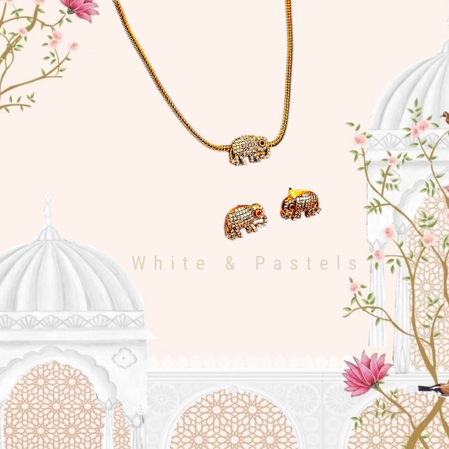 Hastika – Antique Elephant Jewelry Set