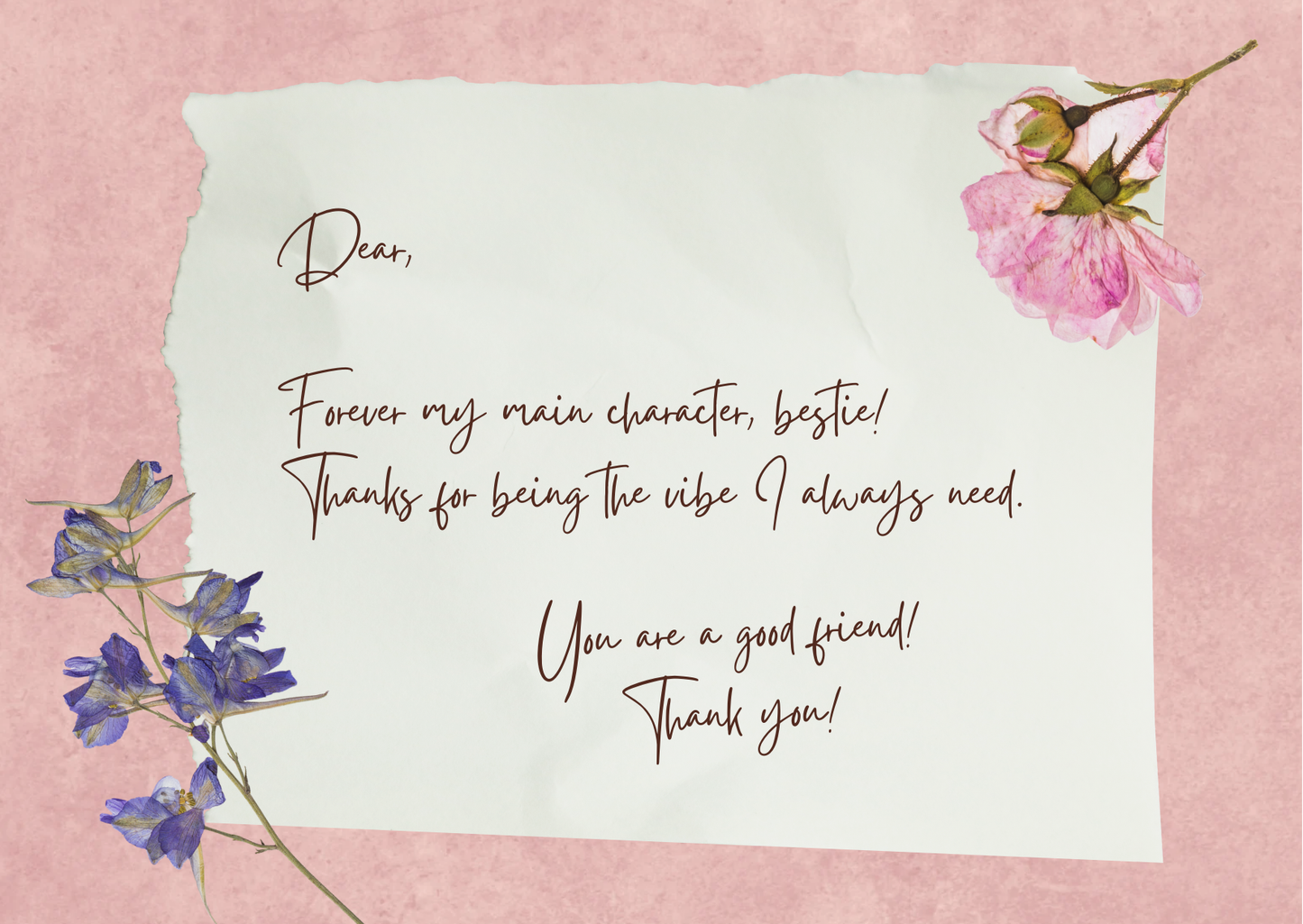 Personalised Card